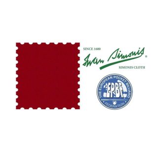 Postav Simonis 760, Burgundy 165 cm