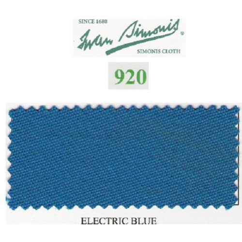 Postav Simonis 920 electric blue 195 cm