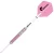 Set sageti darts Unicorn steel 24g Autograph Pink Ring, 80%