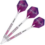 Set sageti darts Unicorn steel 19g Autograph Pink Ring, 80%