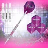 Set sageti darts Unicorn steel 19g Autograph Pink Ring, 80%