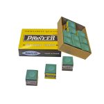 Creta biliard Chalk Pioneer verde (12 pcs.)