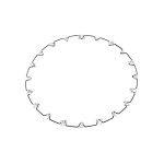 Inel cu numere Unicorn