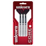 Set sageti darts Unicorn steel, Core Tungsten Style 2, 20g 80% wolfram