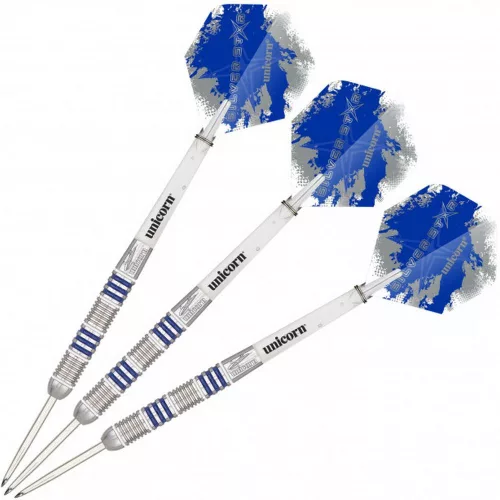 Set sageti Unicorn steel 23g Silverstar Gary Anderson, 80% wolfram