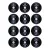 Punct de start biliard Renzline, 3,5 cm 12 buc