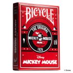Carti Poker Bicycle Disney Classic Mickey Mouse, Rosu