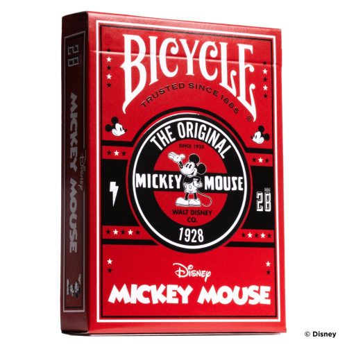 Carti Poker Bicycle Disney Classic Mickey Mouse, Rosu