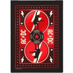 Carti de joc poker Bicycle ACDC, hartie cu strat de plastic