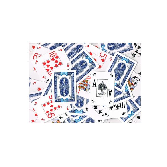 Carti poker Bicycle Pro, albastru