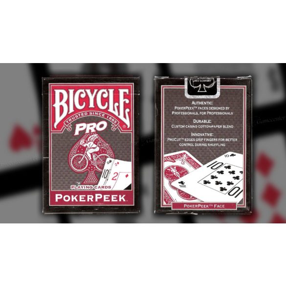Carti poker  Bicycle Pro, rosu
