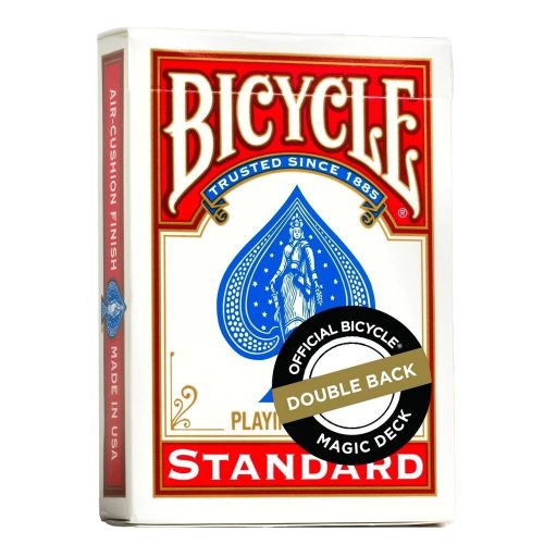 Carti poker Bicycle Double Back,  rosu/rosu