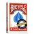 Carti poker Bicycle Double Back,  rosu/rosu