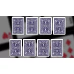 Carti Poker Bicycle Double Back , albastru/albastru