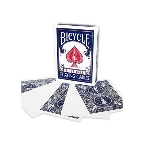 Carti Poker Bicycle Blank Face, albastru