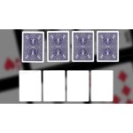 Carti Poker Bicycle Blank Face, albastru