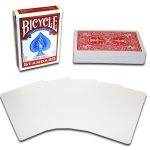 Carti Poker Bicycle Blank Face, rosu