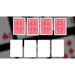 Carti Poker Bicycle Blank Face, rosu