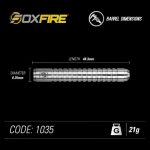 Sageti darts Winmau steel Foxfire 80% 21g