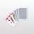 Cărţi Poker 100% plastic, COPAG, albastru, Regular Fa