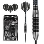 Set sageti steel Winmau Blackout, 90% wolfram 24g