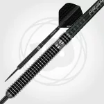 Set sageti darts steel Winmau BLACK OUT 90% wolfram, 21g
