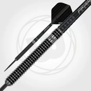 Set sageti darts steel Winmau BLACK OUT 90% wolfram, 21g