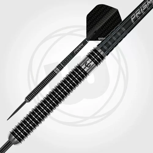 Set sageti darts steel Winmau BLACK OUT 90% wolfram, 21g