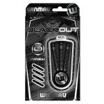 Set darts Winmau steel BLACK OUT 90% wolfram 24g