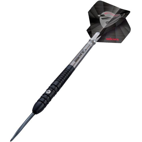Set darts Unicorn steel, Matt Dennant, 25g, 90% wolfram