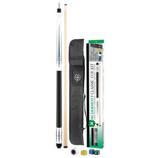   Set biliard McDermott Classic Cue Kit 5, tac din doua piese + husa pentru tac