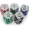Set de poker 500 jetoane numerotate Grimaud in valiza neagra