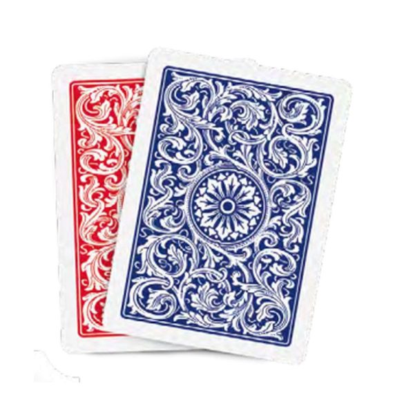 Carti poker plastic 100%, COPAG 1546, standard index, albastru rosu, pachet dublu
