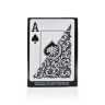Carti de poker 100% plastic, Copag Elite Poker Jumbo cu numere mari, spate negru