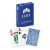 Carti de poker 100% plastic, Copag Elite Poker Jumbo cu numere mari, spate albastru