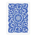 Carti de poker 100% plastic, Copag Elite Poker Jumbo cu numere mari, spate albastru