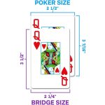 Carti poker 100% plastic, COPAG 1546 Elite, index jumbo, portocaliu-maro, pachet dublu