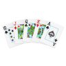 Carti de poker 100% plastic, COPAG 1546 Neoteric, Jumbo index, pachet dublu verde-rosu