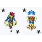 Carti poker 100% plastic, WSOP, Jumbo index, negru-rosu pachet dublu