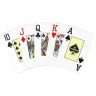 Carti de poker Copag Texas Hold'em Black GOLD Range, 100% plastic, cu dealer