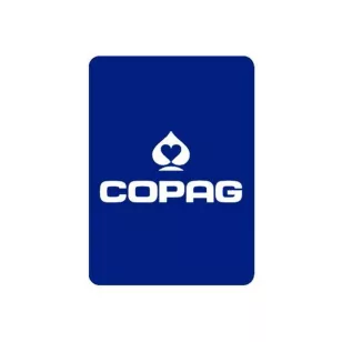 Cut card Copag plastic albastru, 63x88