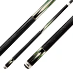 Tac pool Predator Truesplice-16 GEN2, ebony, Radial, varf 314-3, inele negre