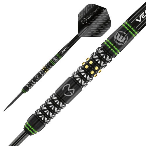 Sageti darts Winmau steel Michael van Gerwen Vantage 22g 90% wolfram