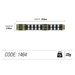 Sageti darts Winmau Steel Michael van Gerwen Assault 22g 90% wolfram