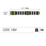 Sageti darts Winmau Steel Michael van Gerwen Assault 24g 90% wolfram