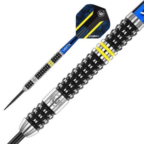 Set sageti Winmau steel Paul Nicholson 22g, 90% wolfram