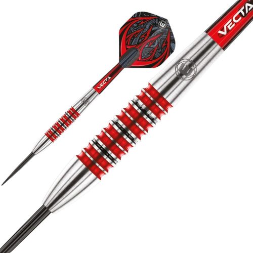 Set sageti darts Winmau Steel Diablo 24g, 90% wolfram