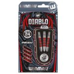 Set sageti darts Winmau Steel Diablo 24g, 90% wolfram
