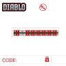 Set sageti darts Winmau Steel Diablo 23g, 90% wolfram