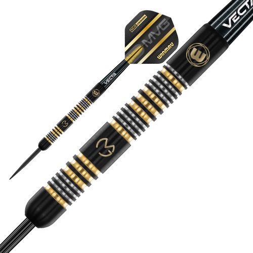 Set sageti darts Winmau steel MvG Trilogy 23g, 90% wolfram